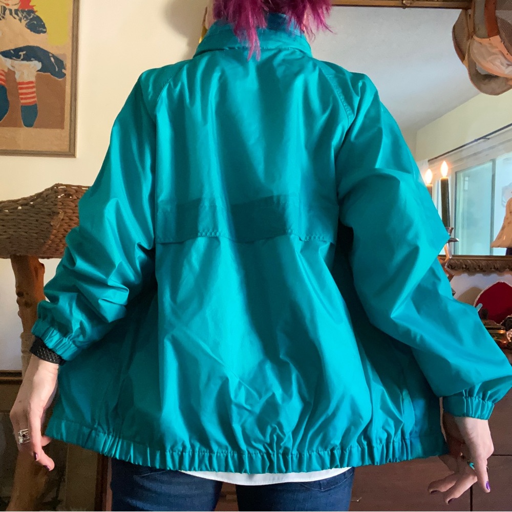 vintage 90s be in the current scene hardshell windbreaker / size medium - Picture 2 of 4
